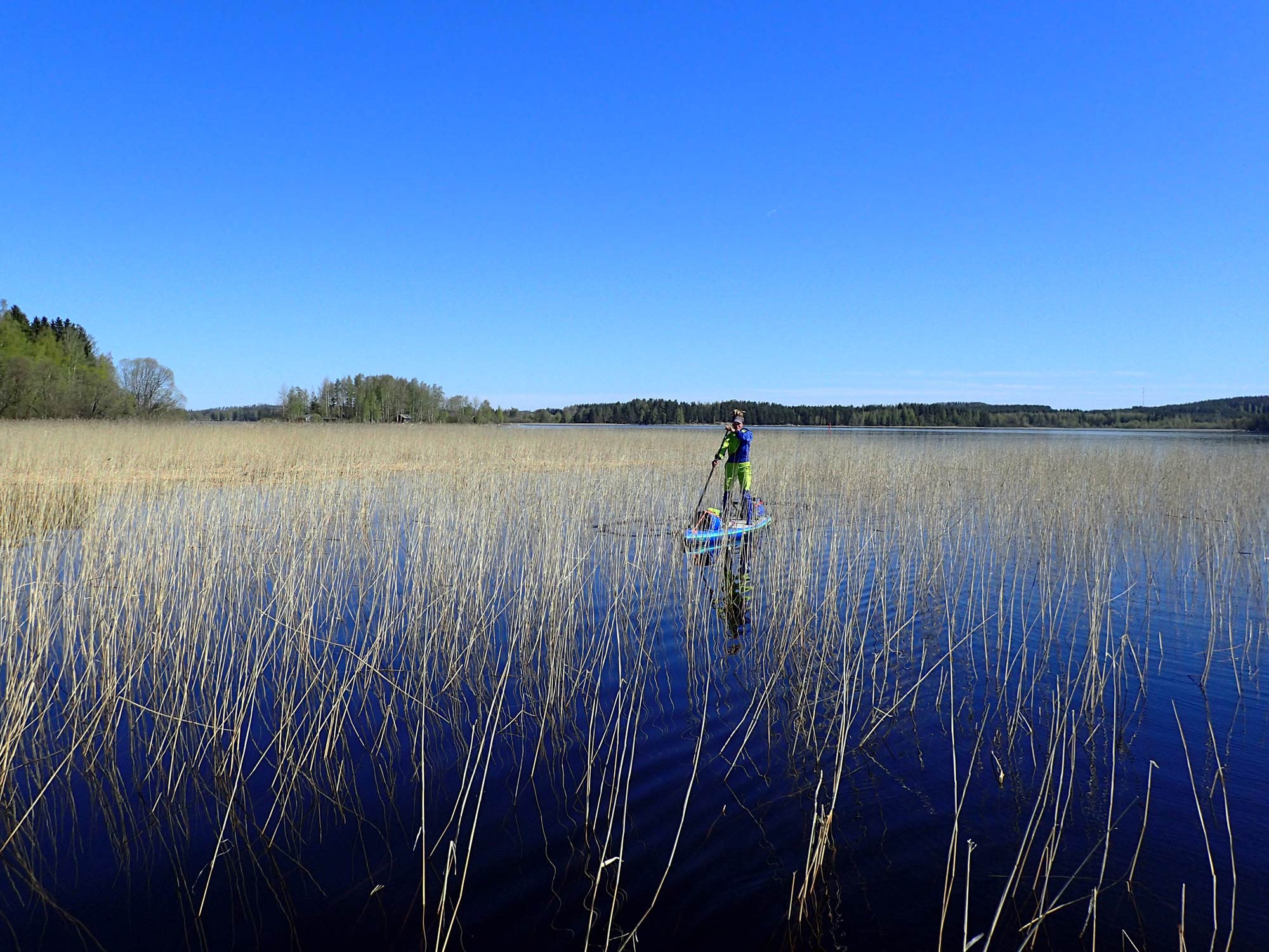Standup-Paddeln geführte Abenteuerreise – Entspannung & pure Natur auf der finnischen Seenplatte