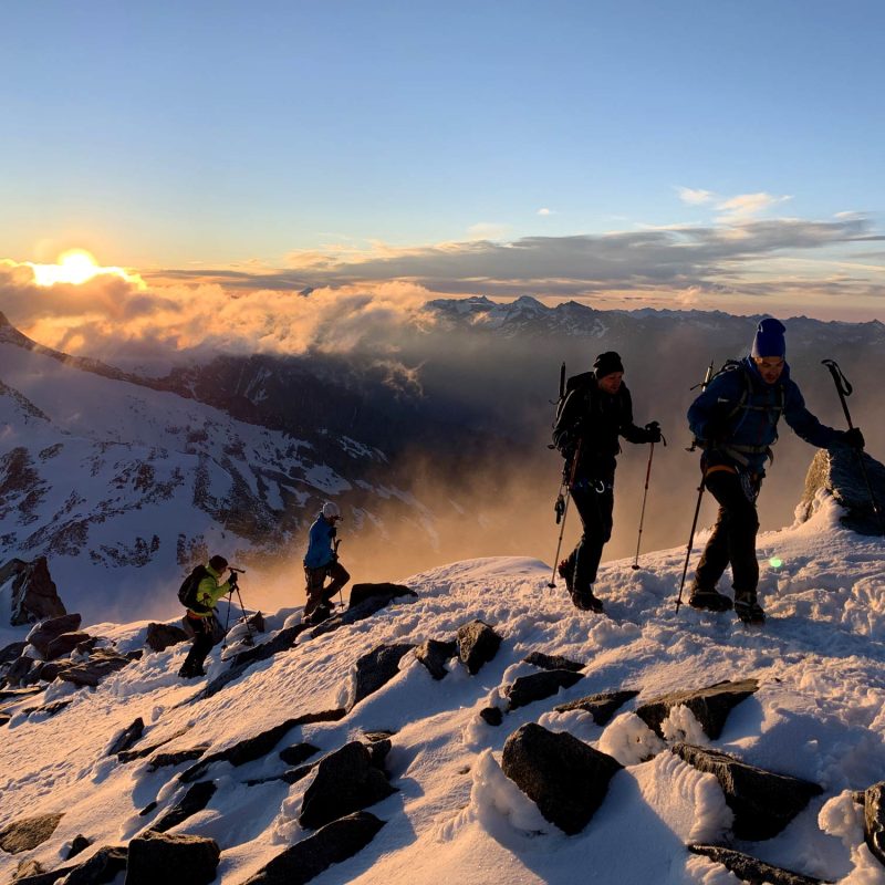 Geführte Touren im Gebirge – bergsteigen mit RAW