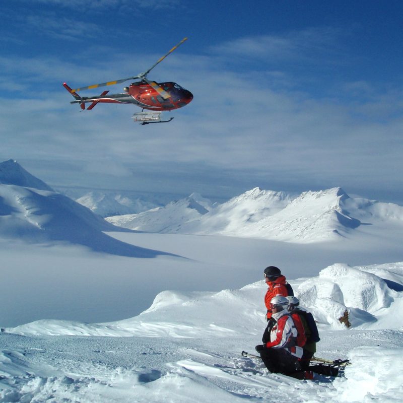Heli Skitouren Kanada geführte Helitouring Abenteuerreise